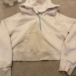 lululemon athletica Cream Half-Zip Hoodie